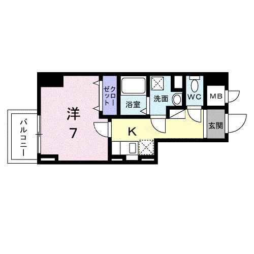スアヴィス平塚八重咲（1006） 間取り図画像