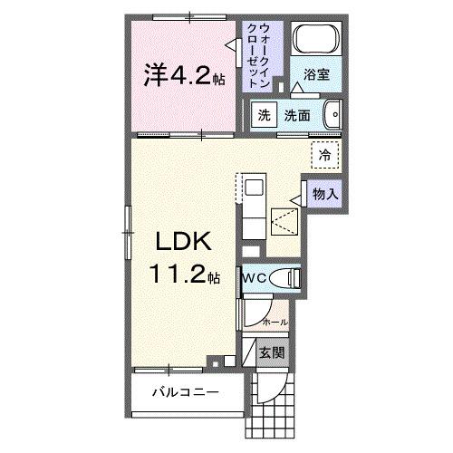 湘南シティコート（101） 間取り図画像