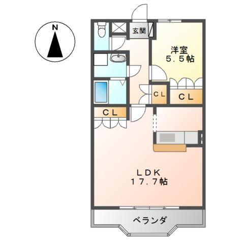 アンベリール・Ｋ・湘南 間取り図画像