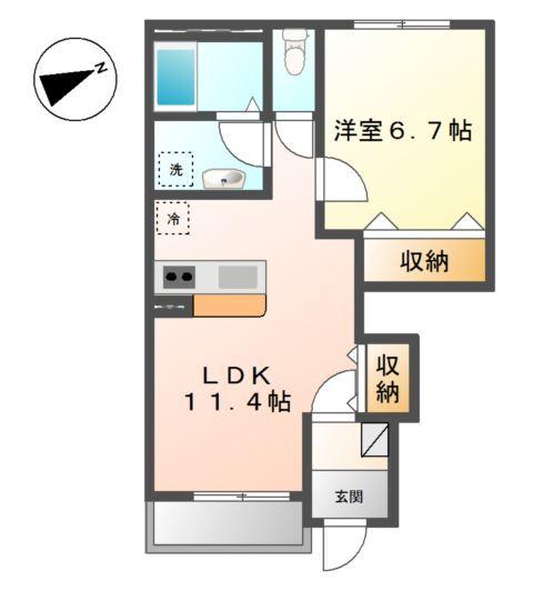 リヴェールＫ湘南 間取り図画像