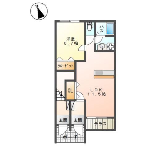 セレーノ・東栖 間取り図画像