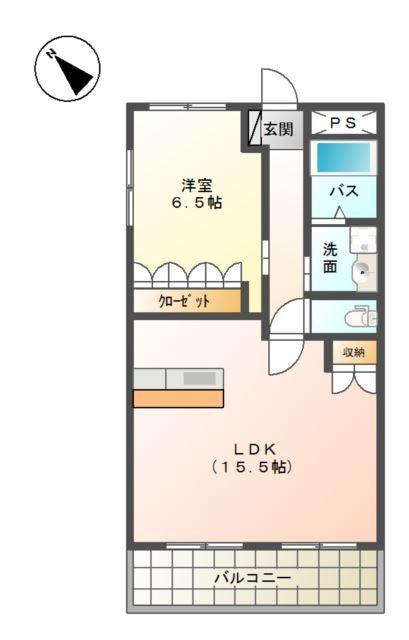 スカイヒルズ 間取り図画像