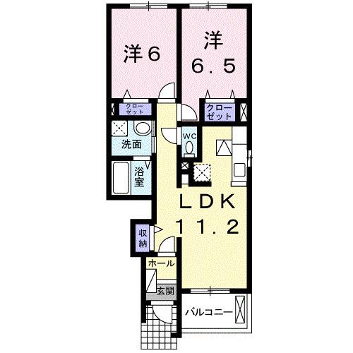 セレーノ小動（103） 間取り図画像