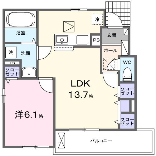 ボン　ド　ボヌール（103） 間取り図画像