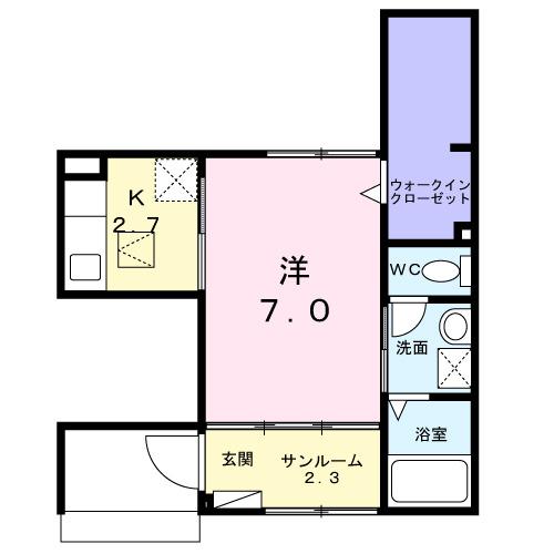 ユーステス鎌倉（102） 間取り図画像