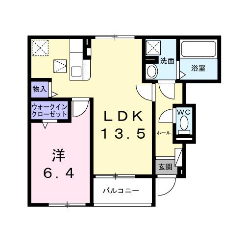ユーステス鎌倉（104） 間取り図画像