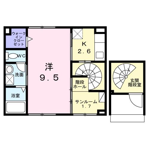 ユーステス鎌倉（201） 間取り図画像