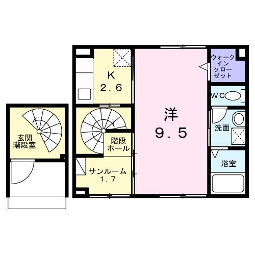ユーステス鎌倉（203） 間取り図画像