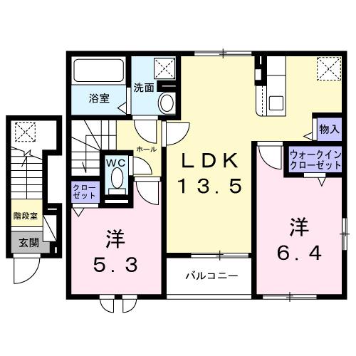 ユーステス鎌倉（206） 間取り図画像