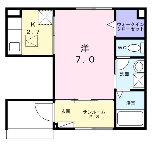 ユーステス鎌倉（103） 間取り図画像