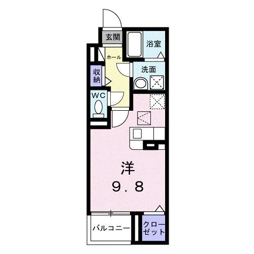 ヴァーグ・ブランシュ（103） 間取り図画像