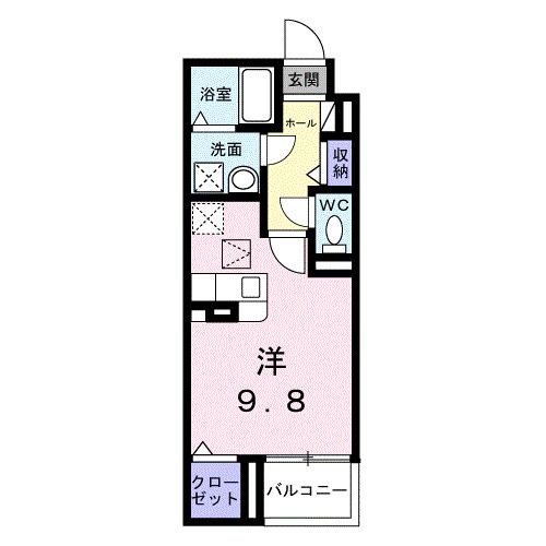 ヴァーグ・ブランシュ（104） 間取り図画像