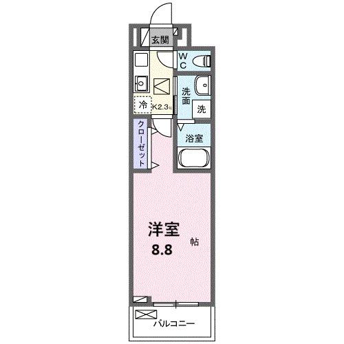 ラ・トゥール湘南Ⅱ（103） 間取り図画像