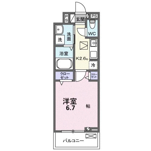 ラ・トゥール湘南Ⅱ（104） 間取り図画像