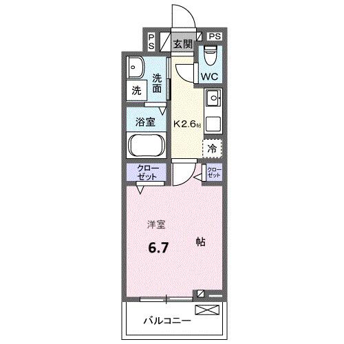 ラ・トゥール湘南Ⅱ（304） 間取り図画像