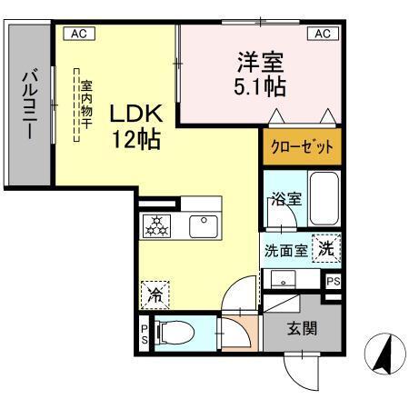 アルベート湘南台（203） 間取り図画像