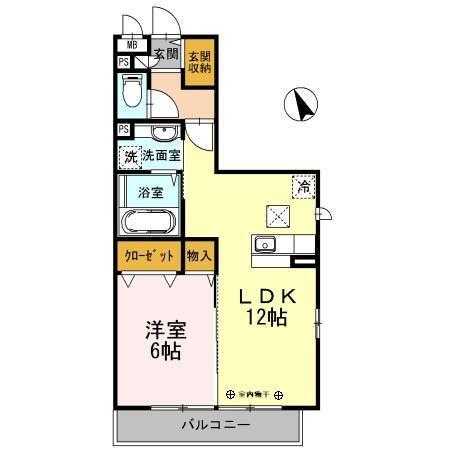 グランドソレイユ（101） 間取り図画像