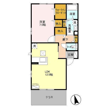 フェリーチェ湘南（101） 間取り図画像