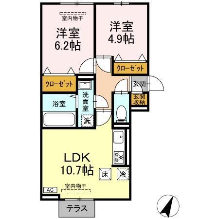セン・ラークヒルズ（103） 間取り図画像