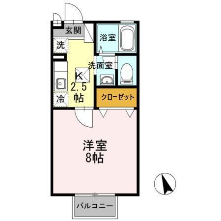 コーポラス泉（102） 間取り図画像