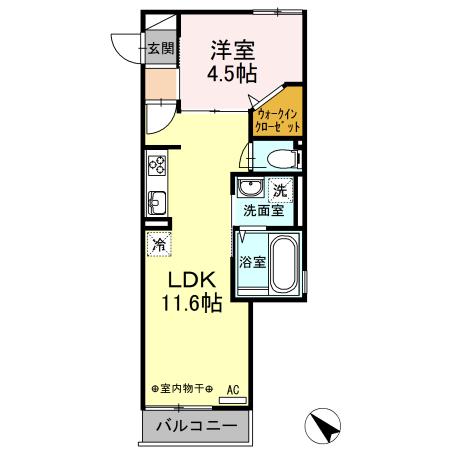 ＬＳＹ−５６（301） 間取り図画像