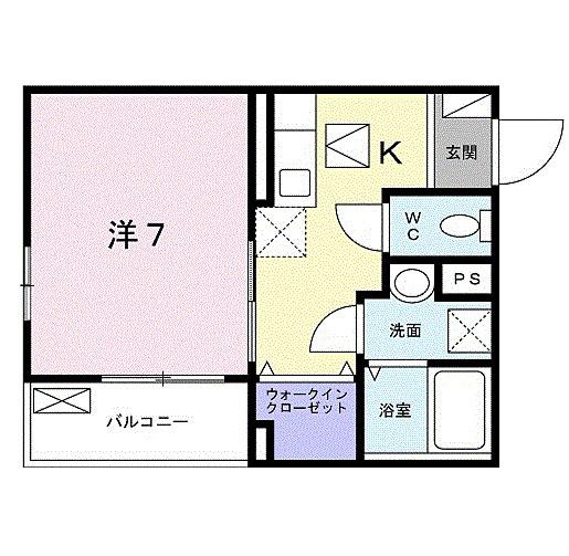 ＯＣＥＡＮ　ＣＯＵＲＴ　材木座（101） 間取り図画像