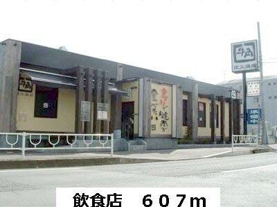 牛角：607m