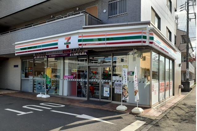 セブンイレブン：1000m
