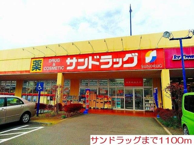 サンドラッグ：1100m
