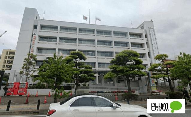厚木市役所：1772m