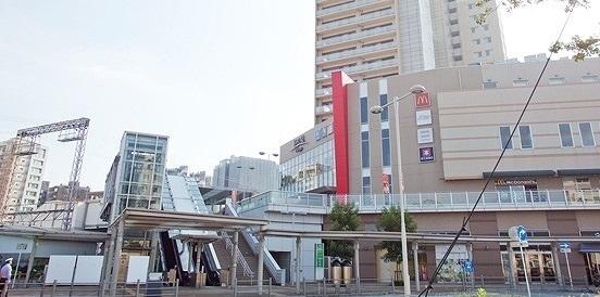 小田急相模原駅：550m