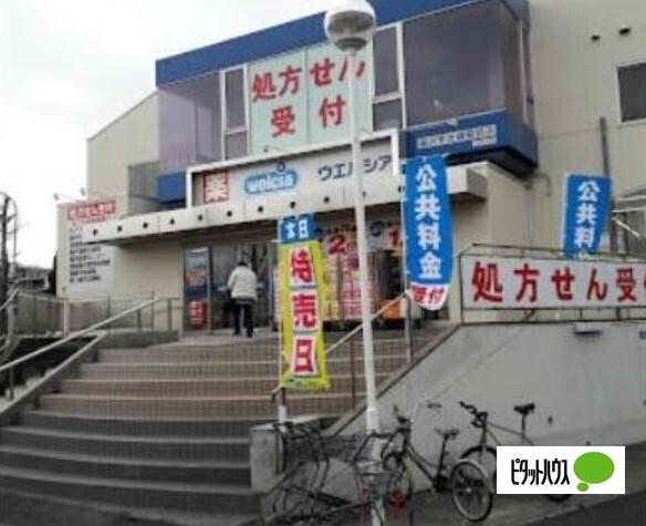 ウエルシア藤沢市民病院前店：1295m