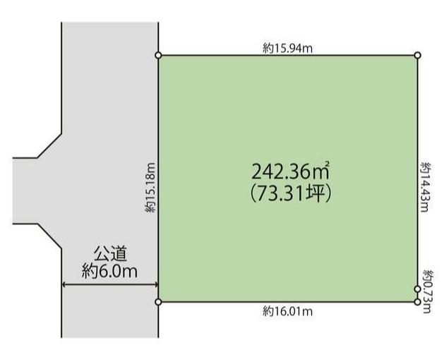 住宅用地/-横浜市磯子区 区画図
