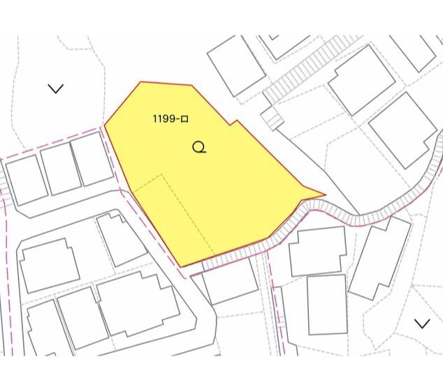住宅用地　台４丁目 区画図