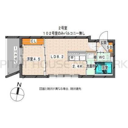  間取り図写真
