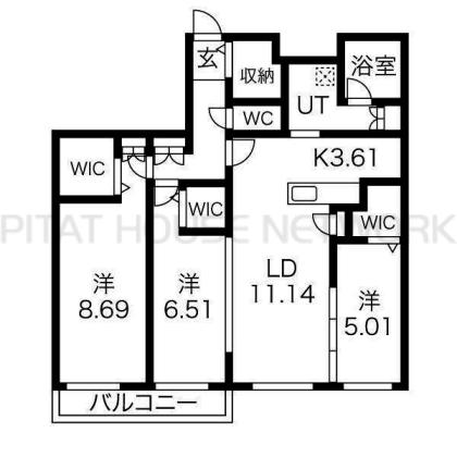  間取り図写真