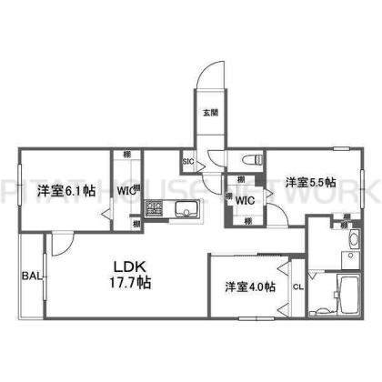  間取り図写真