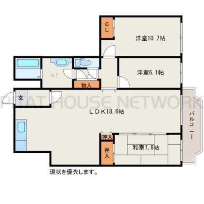  間取り図写真