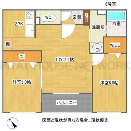  間取り図写真