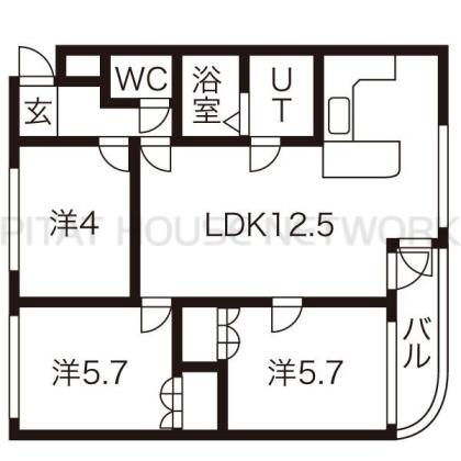  間取り図写真