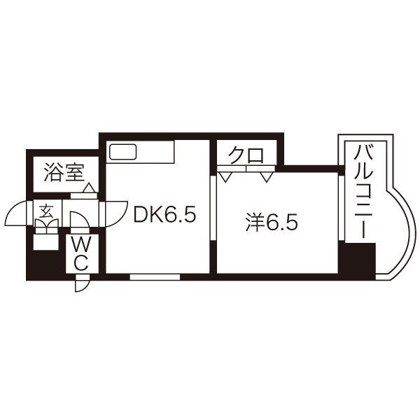 ローヤルハイツ月寒東5（305） 間取り図画像