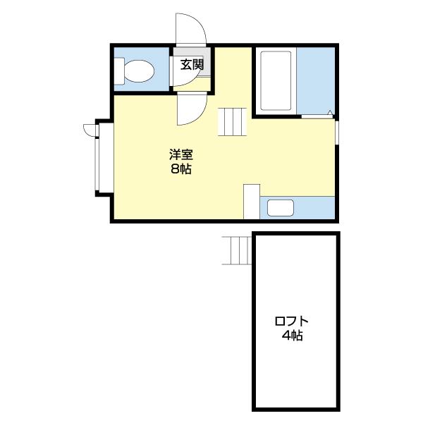 ソニア56B（204） 間取り図画像