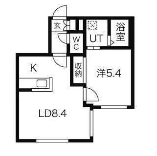 BRAMA（301） 間取り図画像