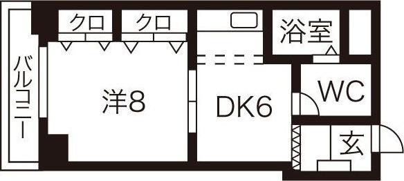 メゾン25（105） 間取り図画像