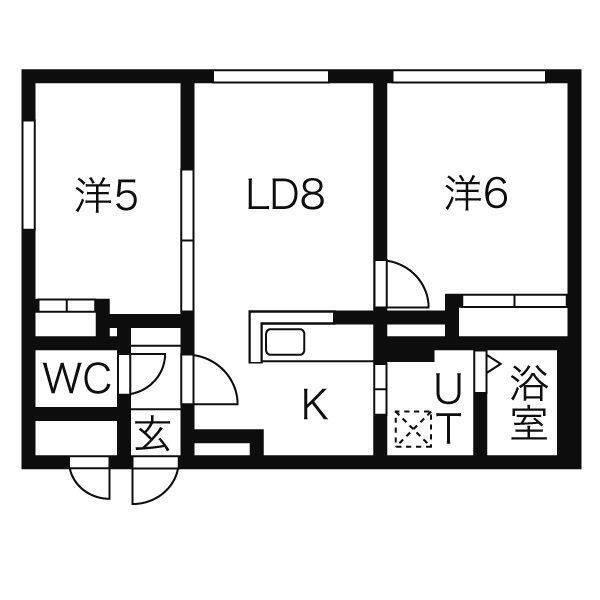 BRAMA（405） 間取り図画像