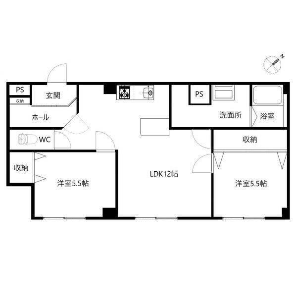  間取り図写真