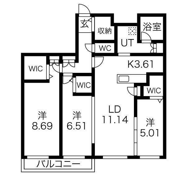 間取り図写真
