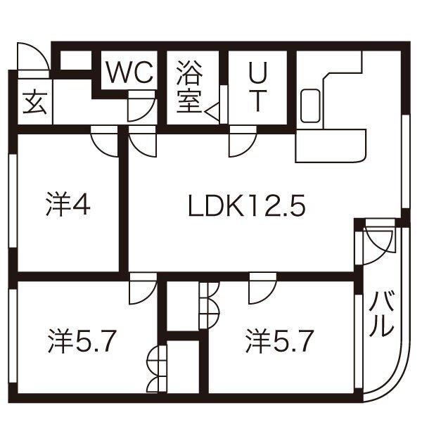  間取り図写真