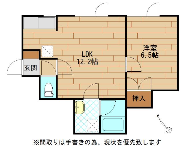  間取り図写真