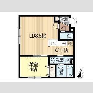 FUTABA SQUARE　N21（208） 間取り図画像
